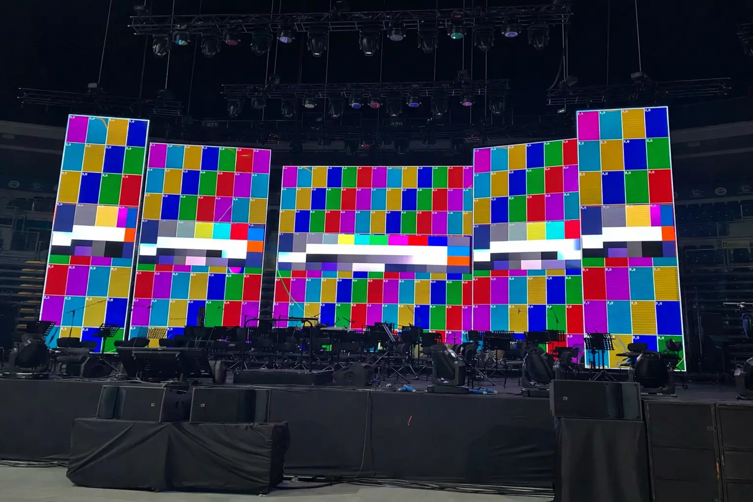 İstanbul LED ekran kiralama - sahne ve etkinlik görüntüsü